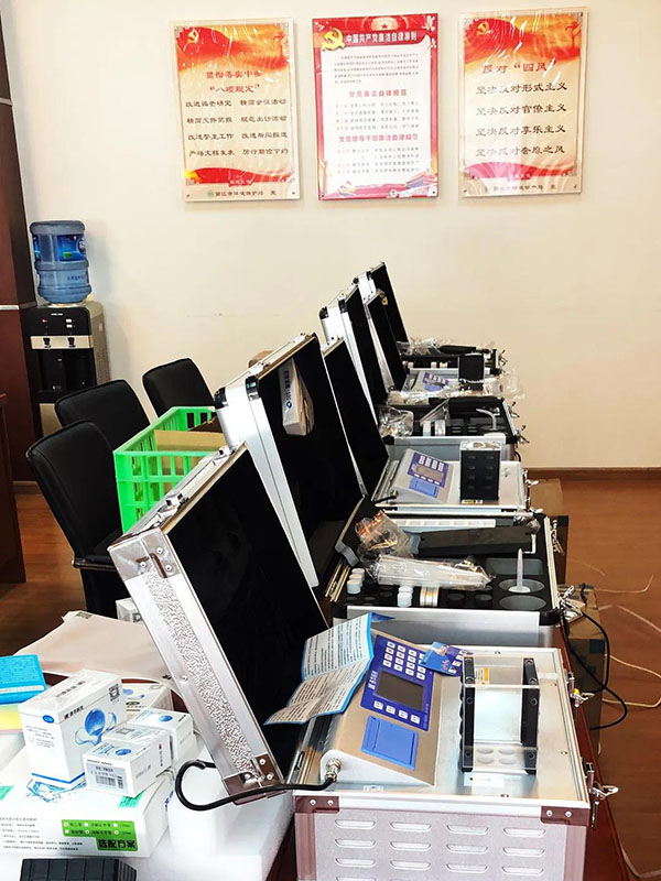 Portable water quality tester helps Lijiang City Ecological Environment Bureau1